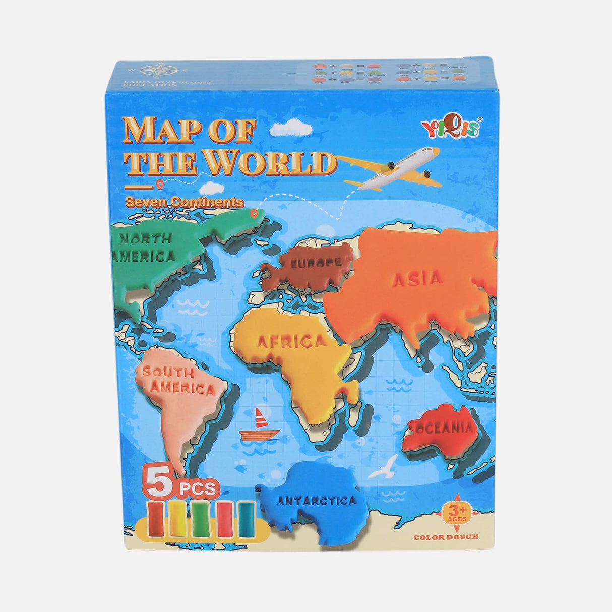 SEVEN CONTINENTS COLOR MUD