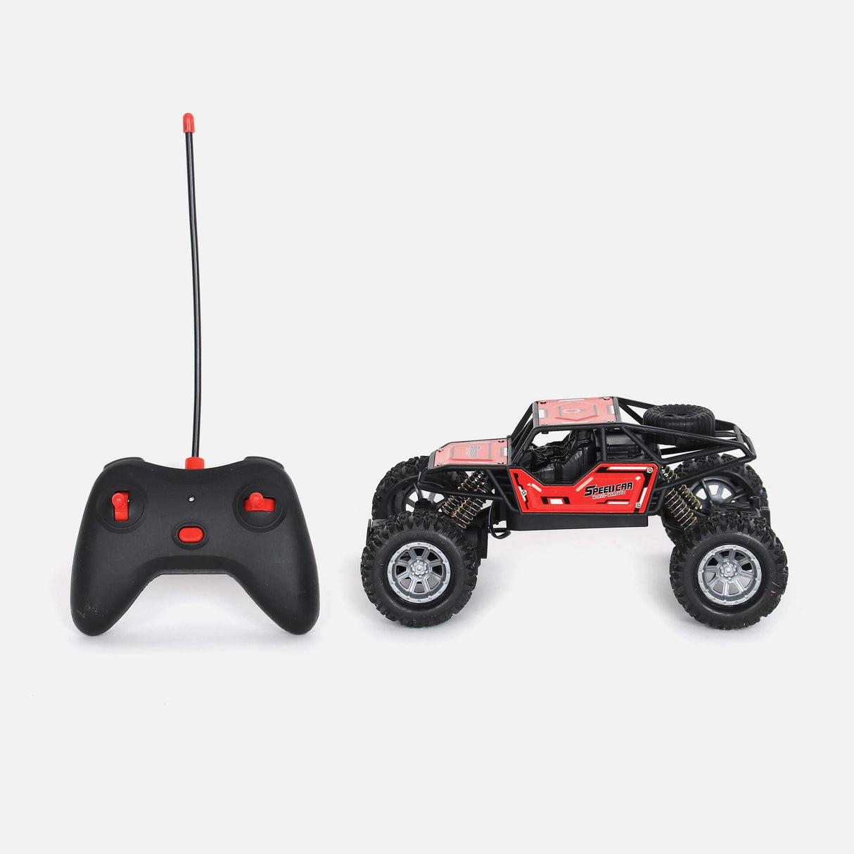 ALLOY 4-CHANNEL REMOTE CONTROL CLIMBING CAR 1: 18 WITH BATTERY