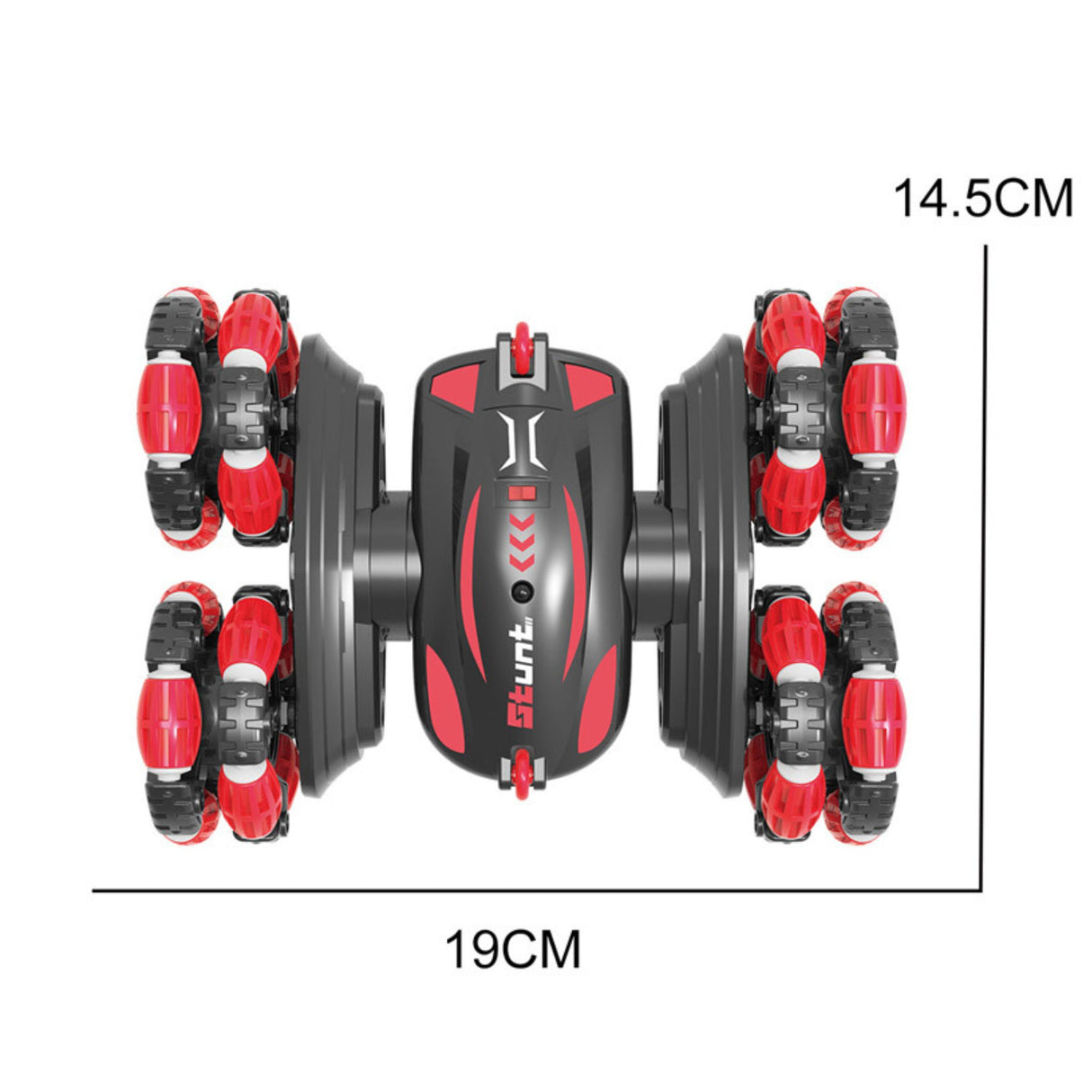 لعبة سيارة الأكشن بتصميم 360 درجة تعمل بالتحكم عن بُعد