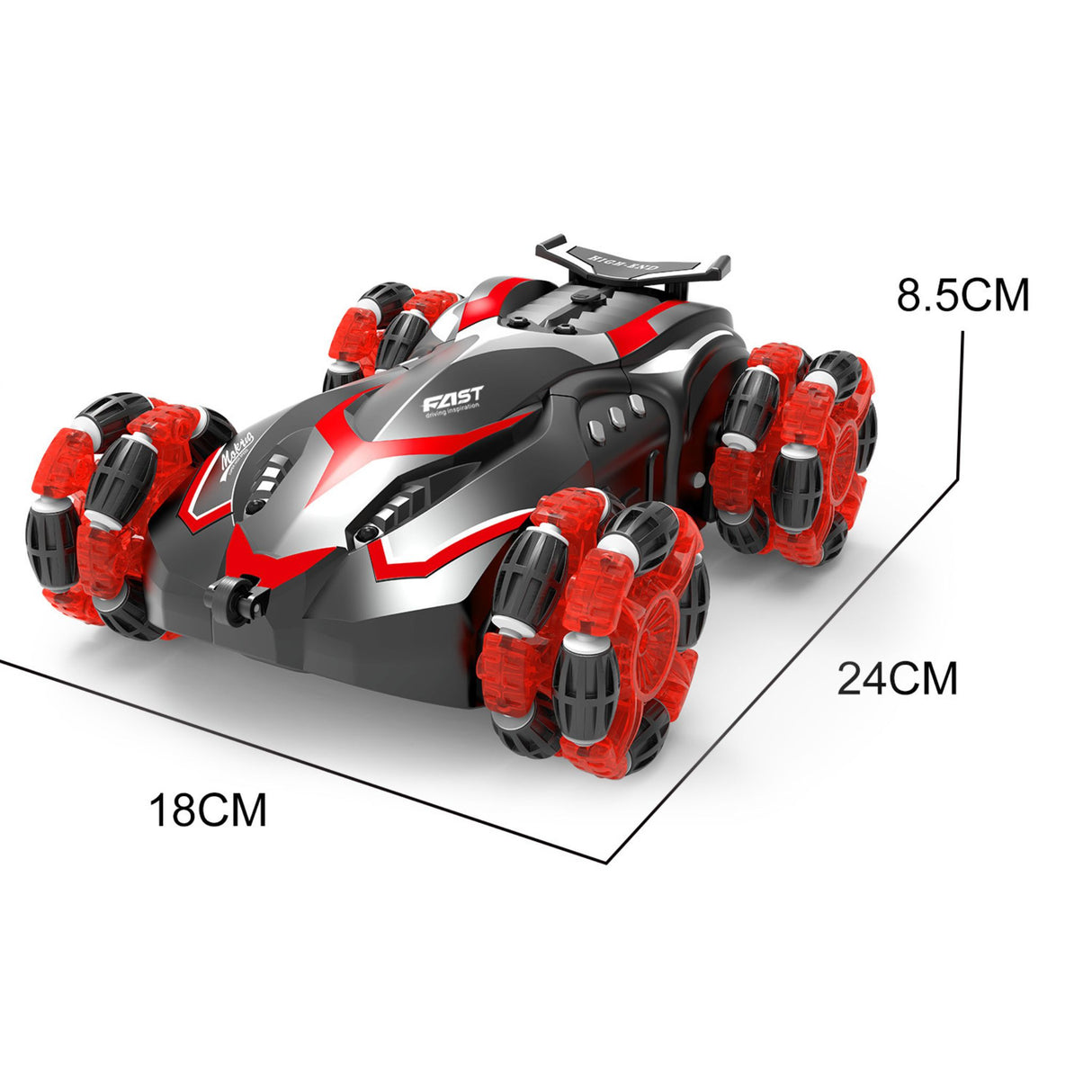 4 WHEEL DRIFT SPRAY STUNT CAR