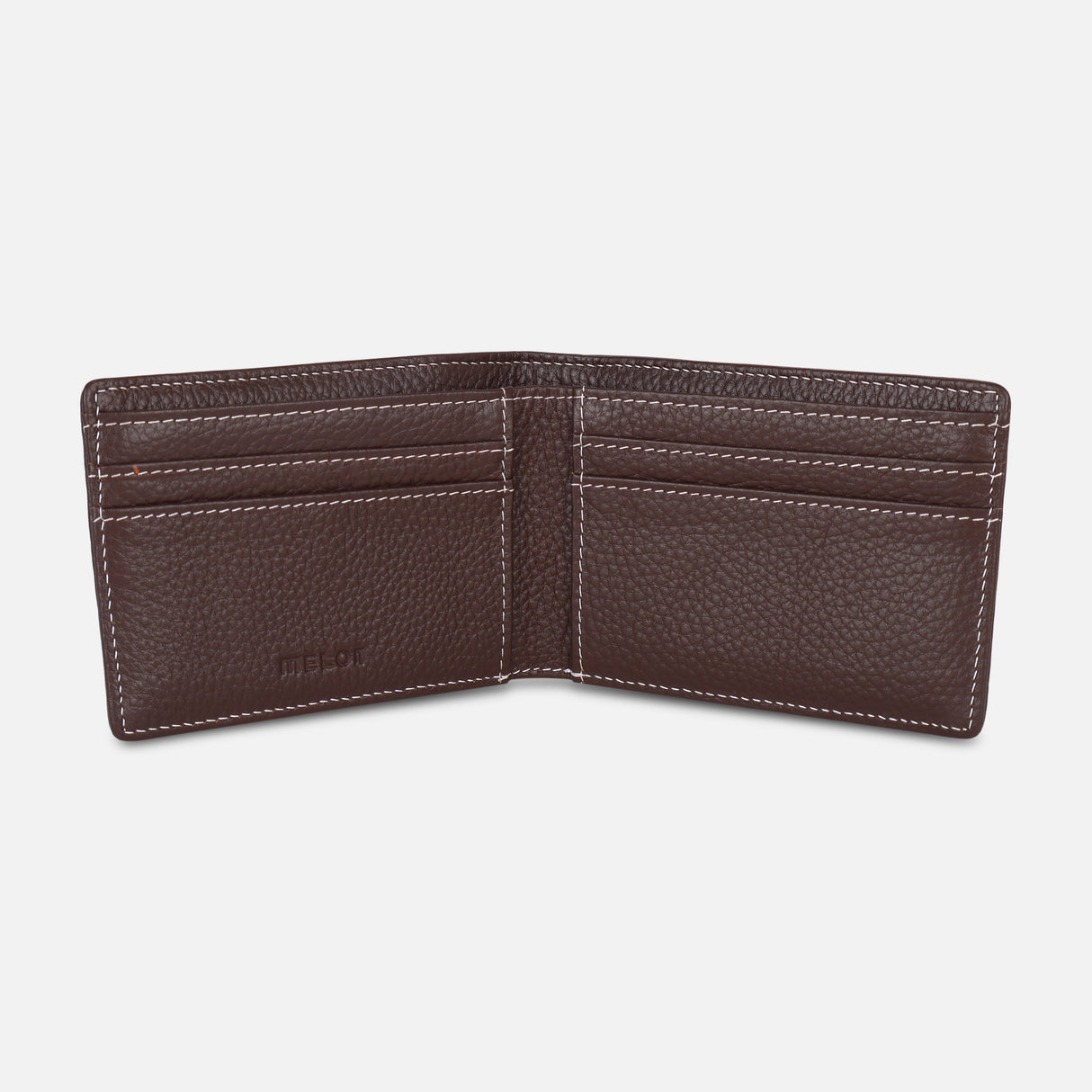 MEN BI-FOLD LEATHER WALLET