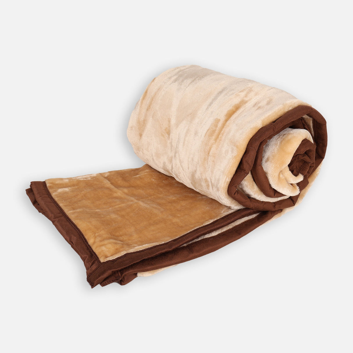 Solid Semi Cloudy Blanket Single Ply