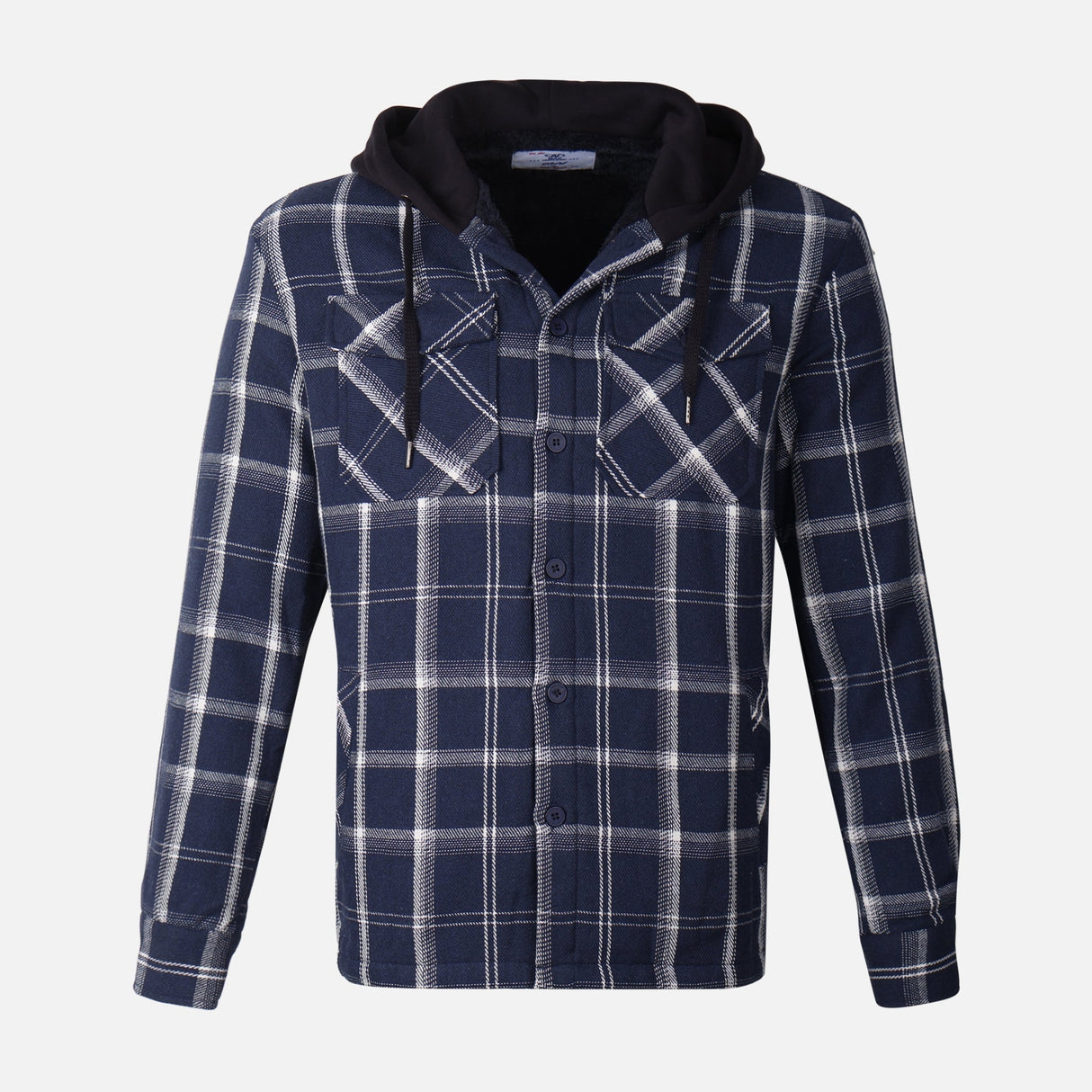 MEN LONG SLEEVE SHIRT WITH HOOD