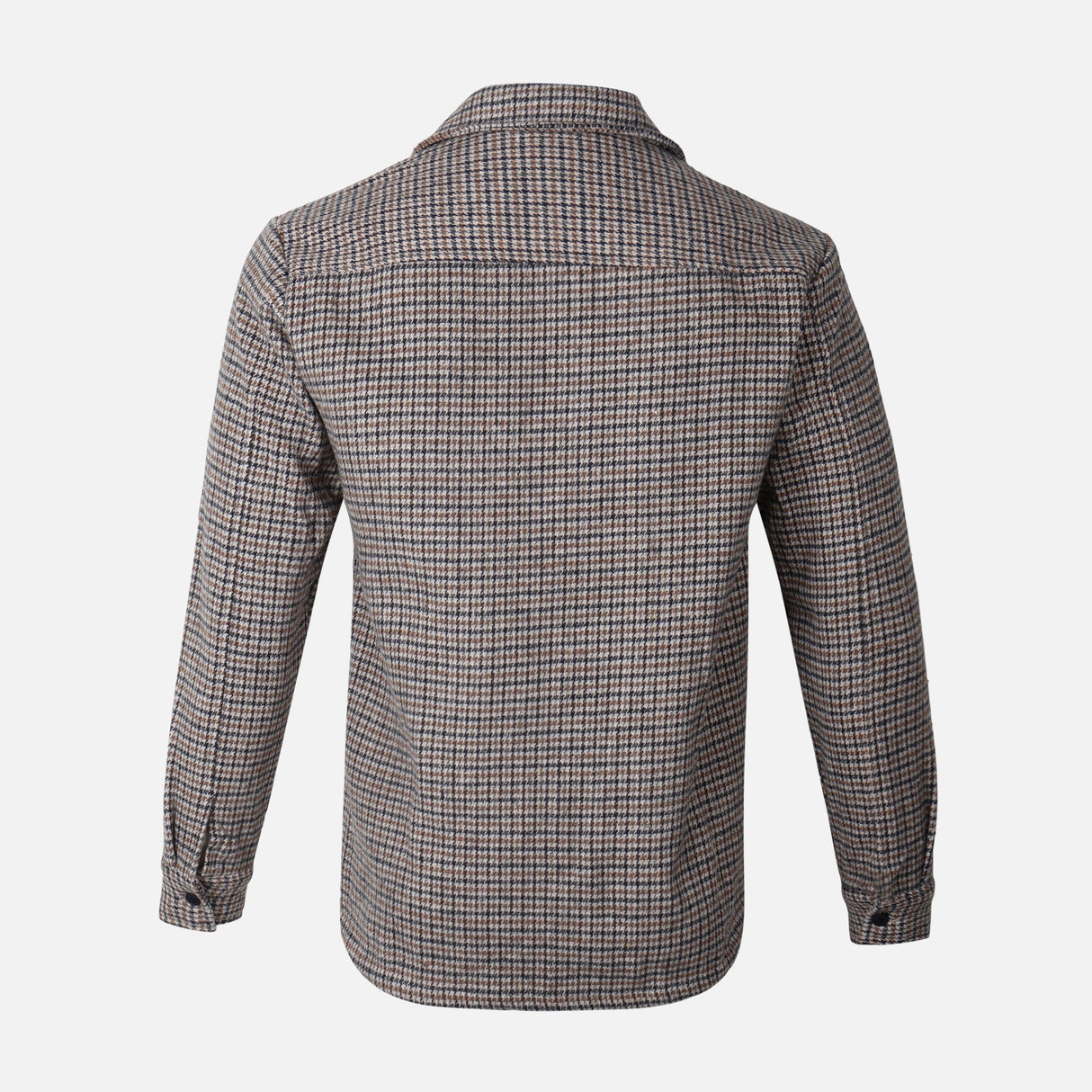MEN LONG SLEEVE SHIRT SPREAD COLLAR