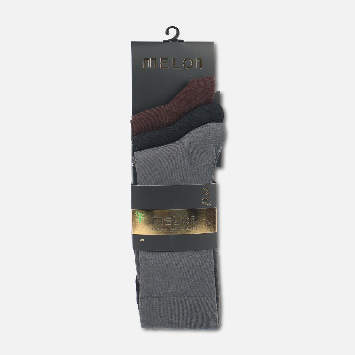Men Diabetic Hand Linked Bamboo Crew Socks