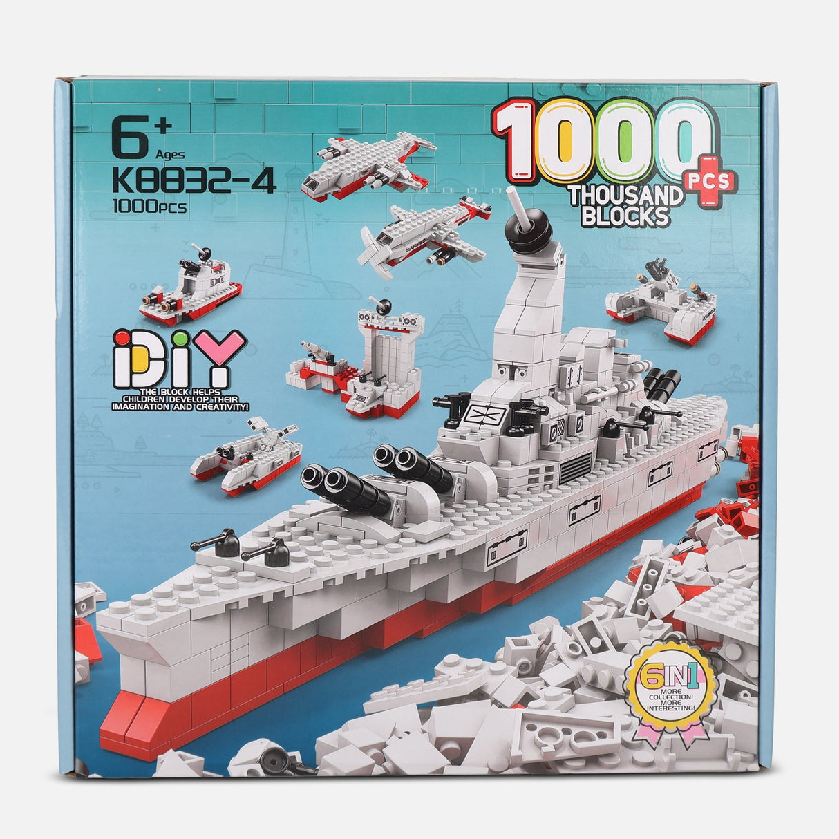 BLOCKS TOY 1000 PIECES