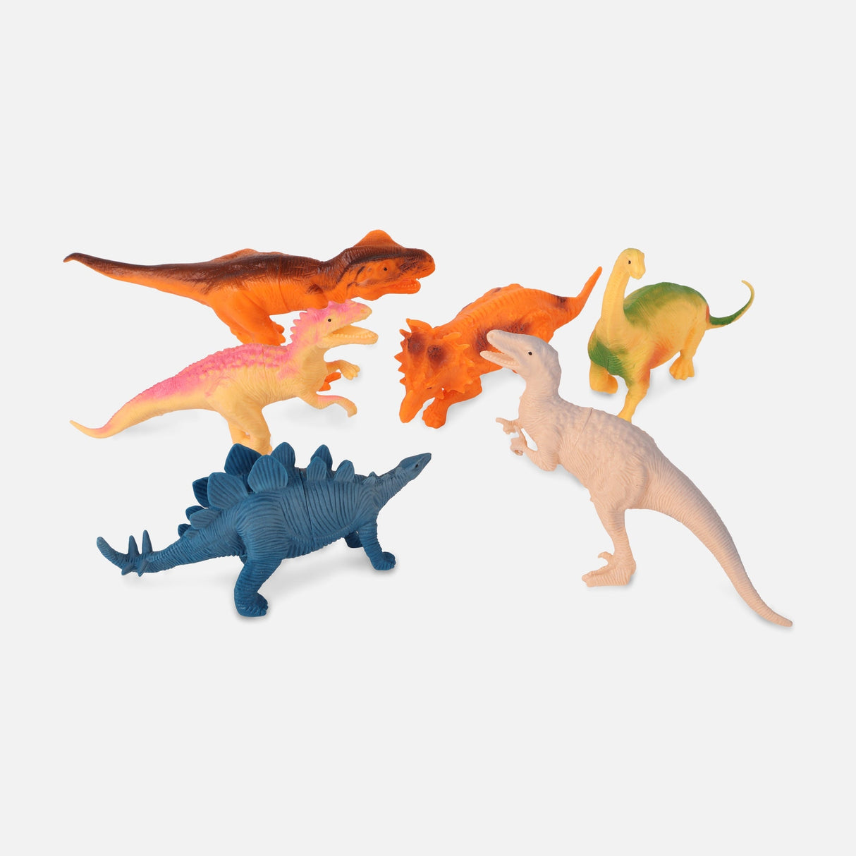 6 PIECES DINOSAUR TOY