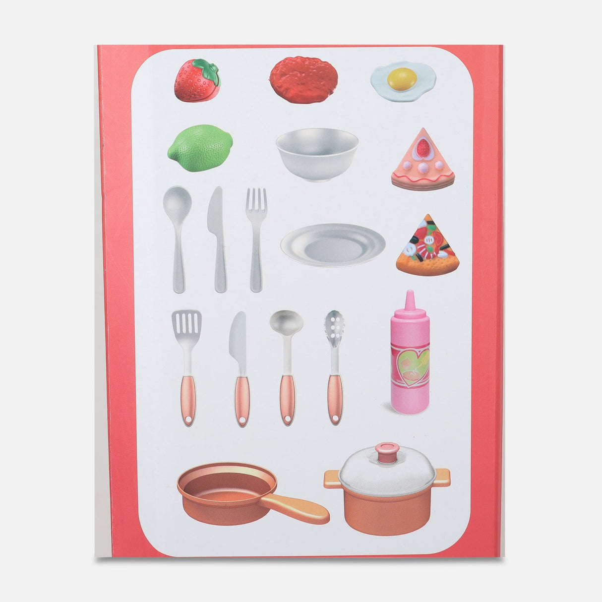 LARGE DINING TABLE - PINK +20 PIECES