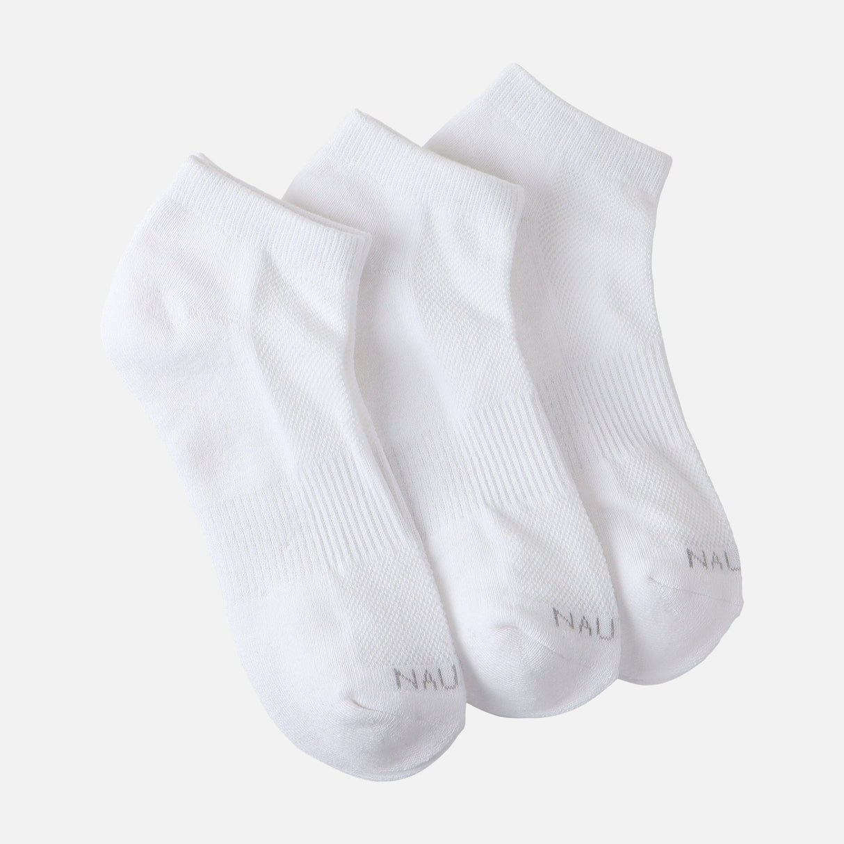 LADIES NAUTICA LOW CUT SOCKS 3 PAIRS