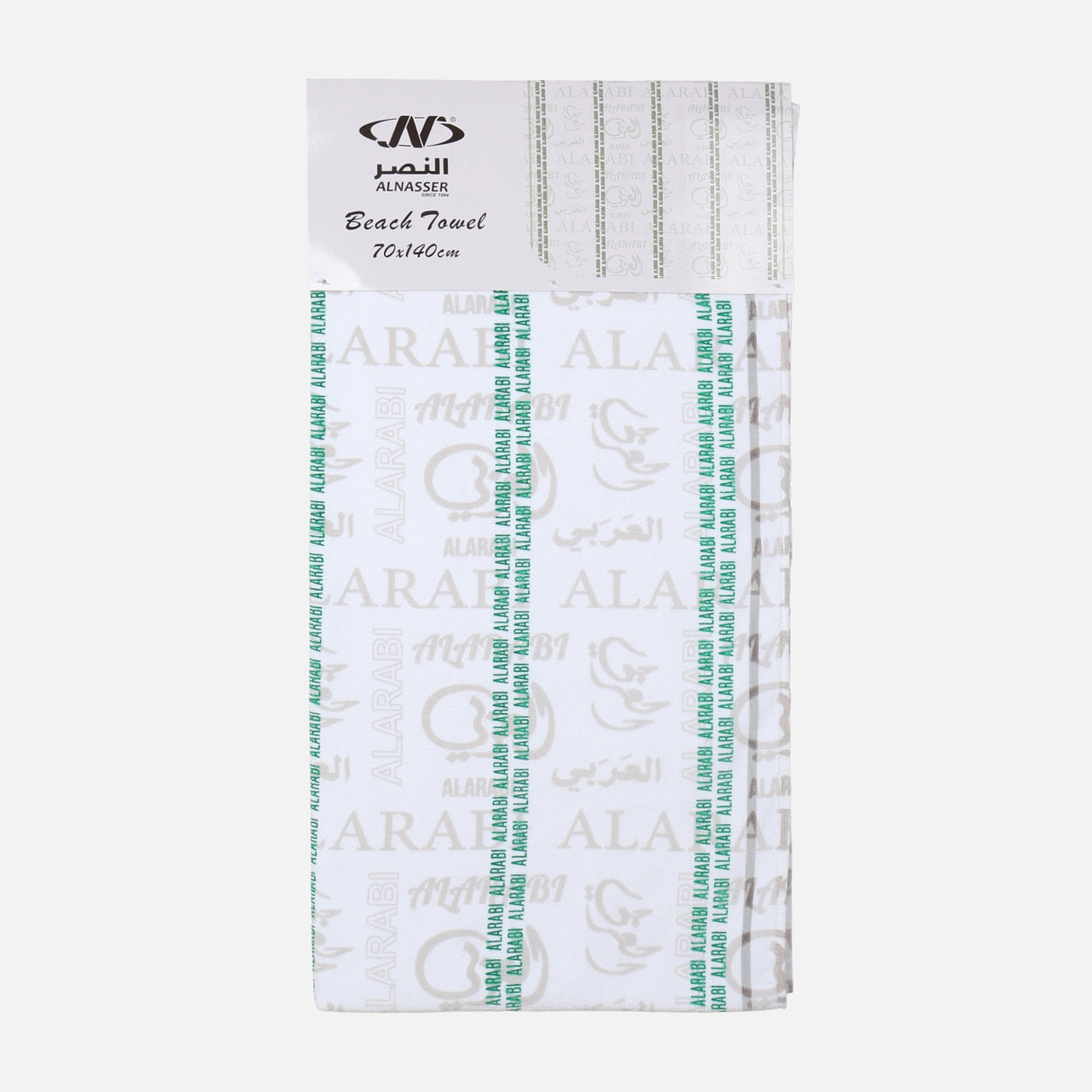 منشفة شاطئ مقاس (140 * 70 سم) من النادي العربي