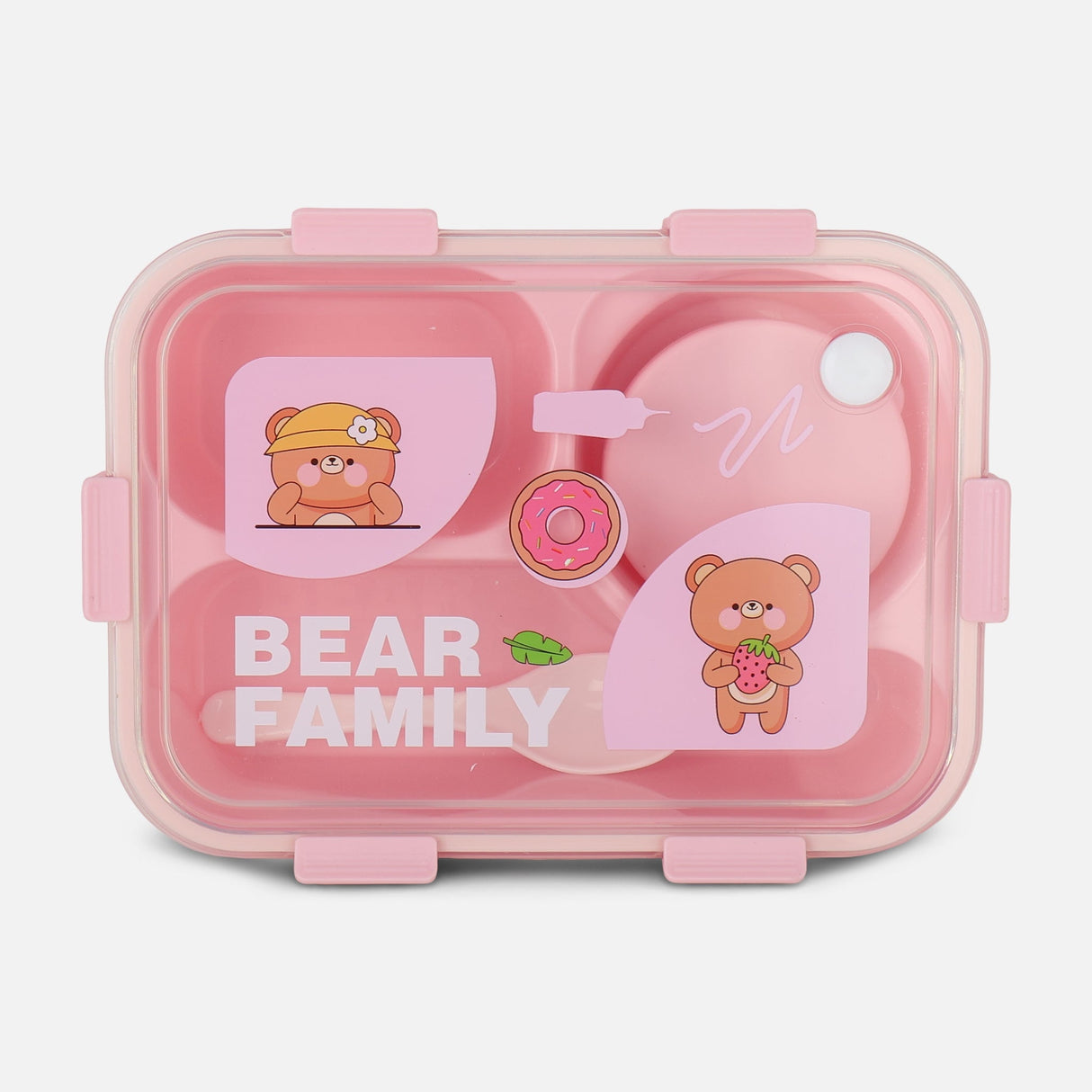 PLASTIC LUNCH BOX 900 ML+150 ML
