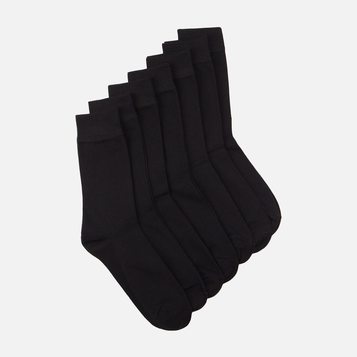 Men Basic Crew Socks 7 Pairs