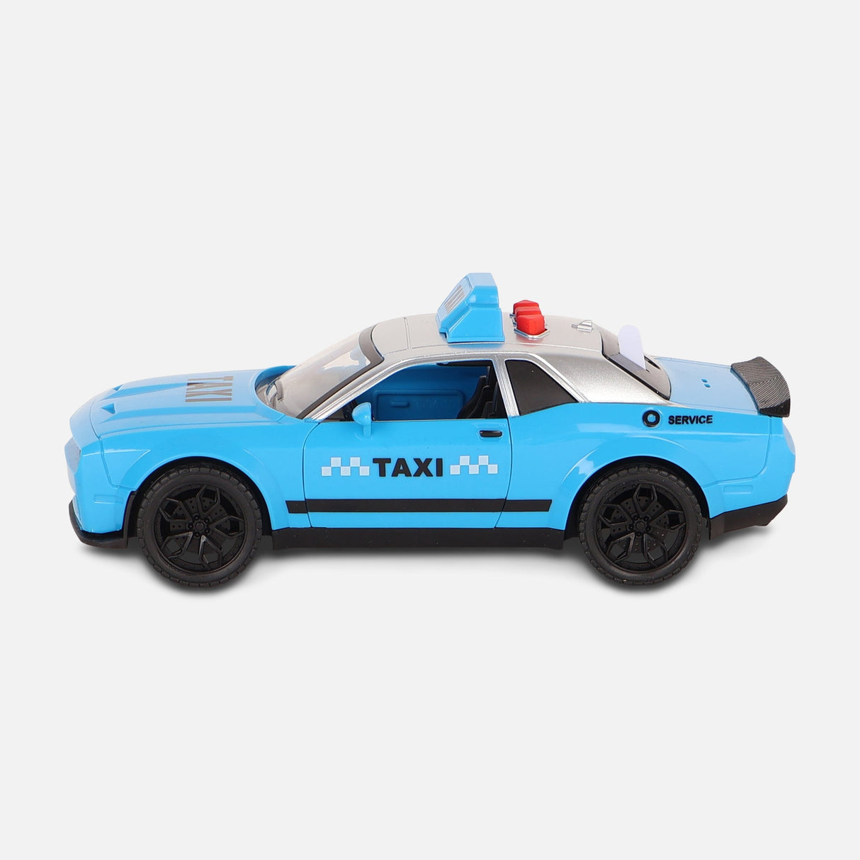 Friction Toy Car With Light And Music-Taxi
