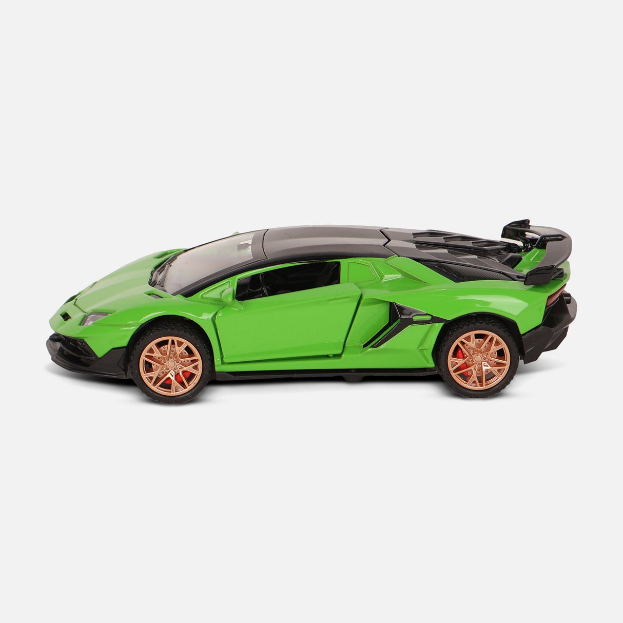 Diecast Lambo Toy Car With Sound Light & 3 Opening Doors