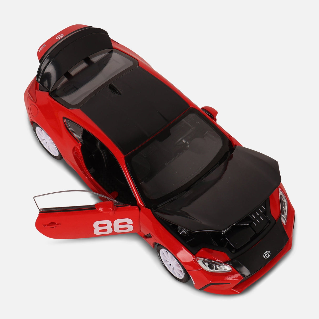 Toyota Gr86 Die Cast Toy Car With Opening Door Sound And Light