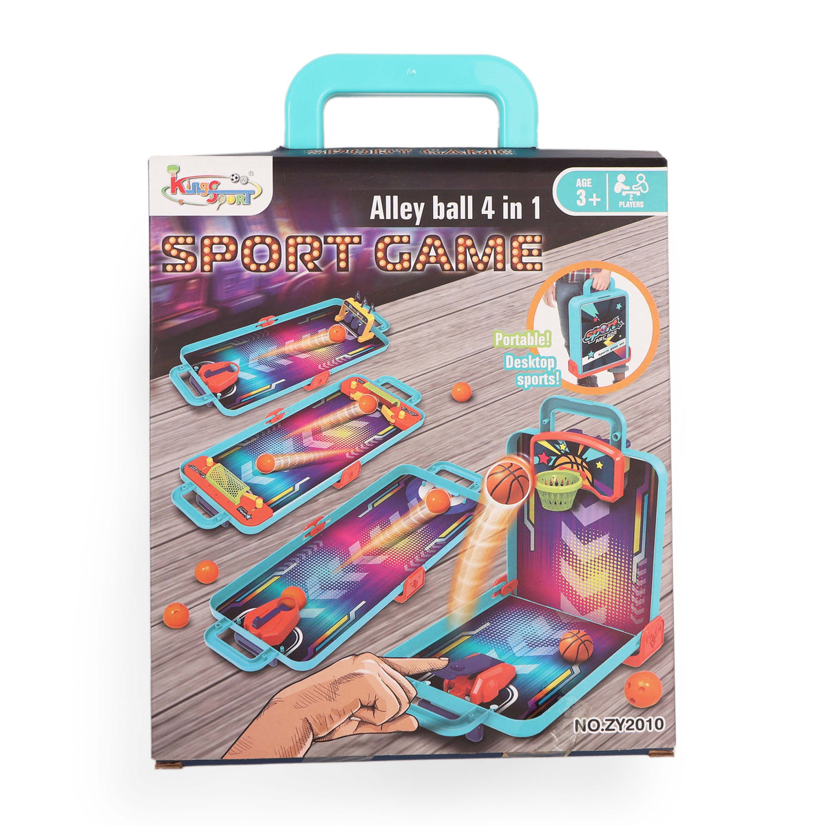 Portable 4-In-1 Sports Game Set