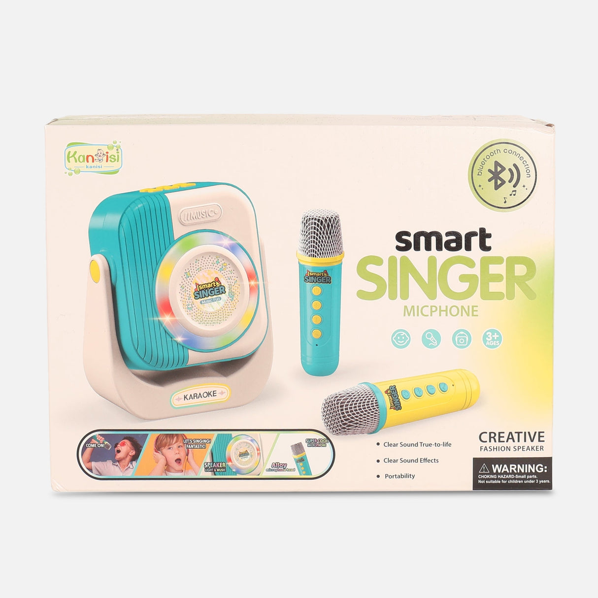 Kids Karaoke Machine With 2 Microphones