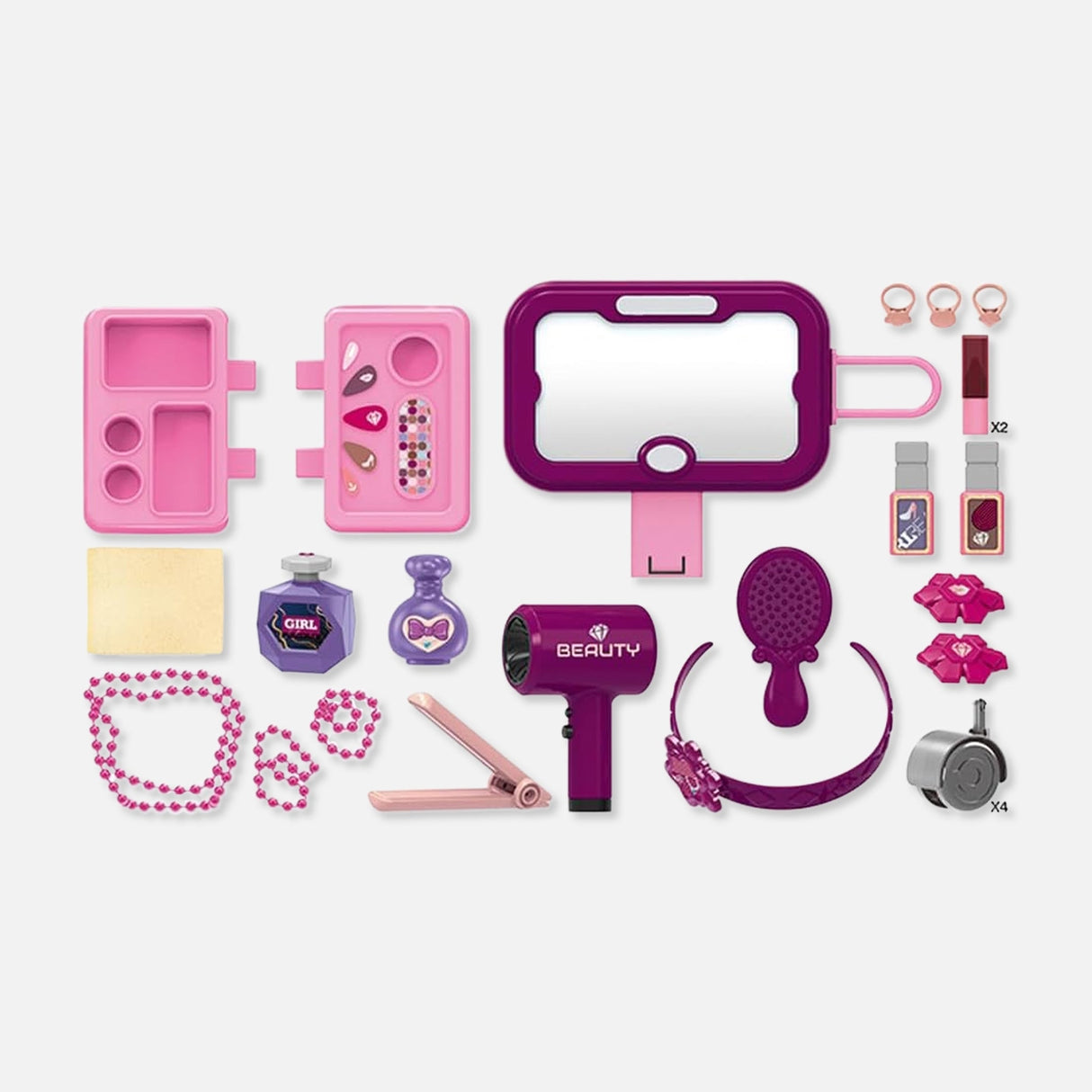 Beauty Cart Play Set With Accessories