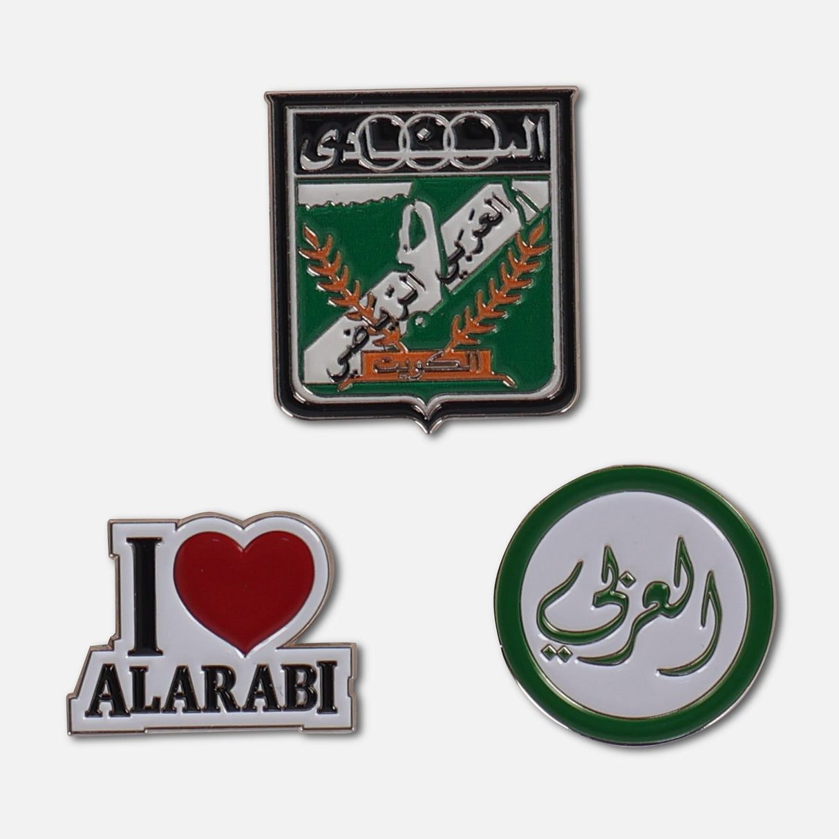Al-Arabi Sc Iron Badge Set