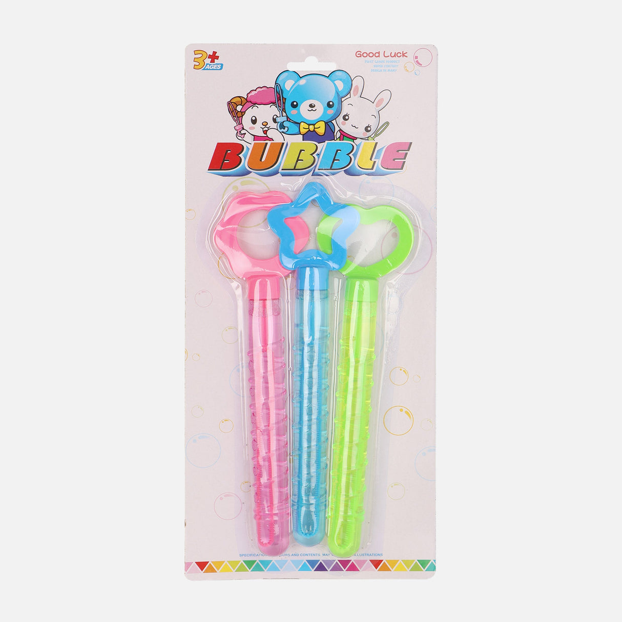 Bubble Toys Stick Set 3 Pcs X 55Ml