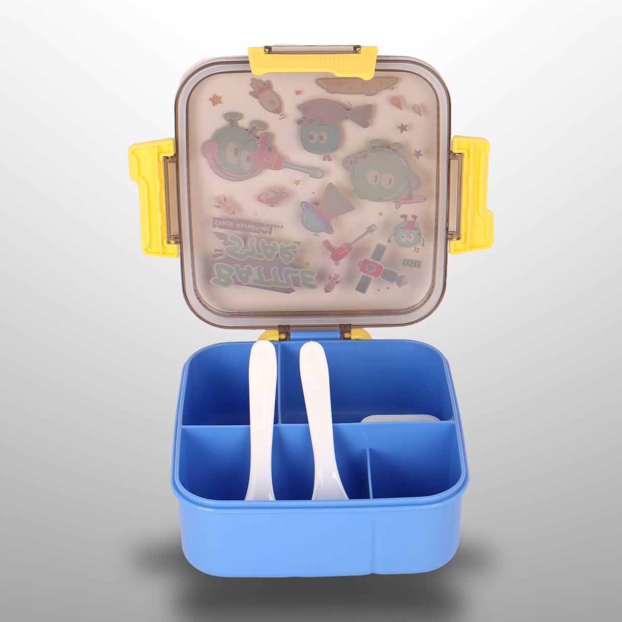 Plastic Steel Lunch Box 1100 Ml