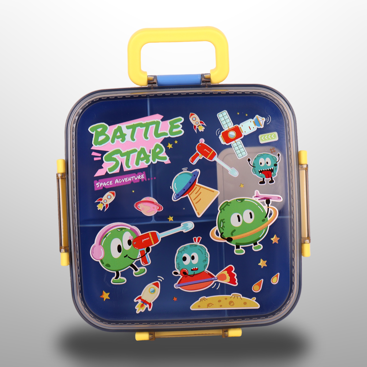 Plastic Steel Lunch Box 1100 Ml