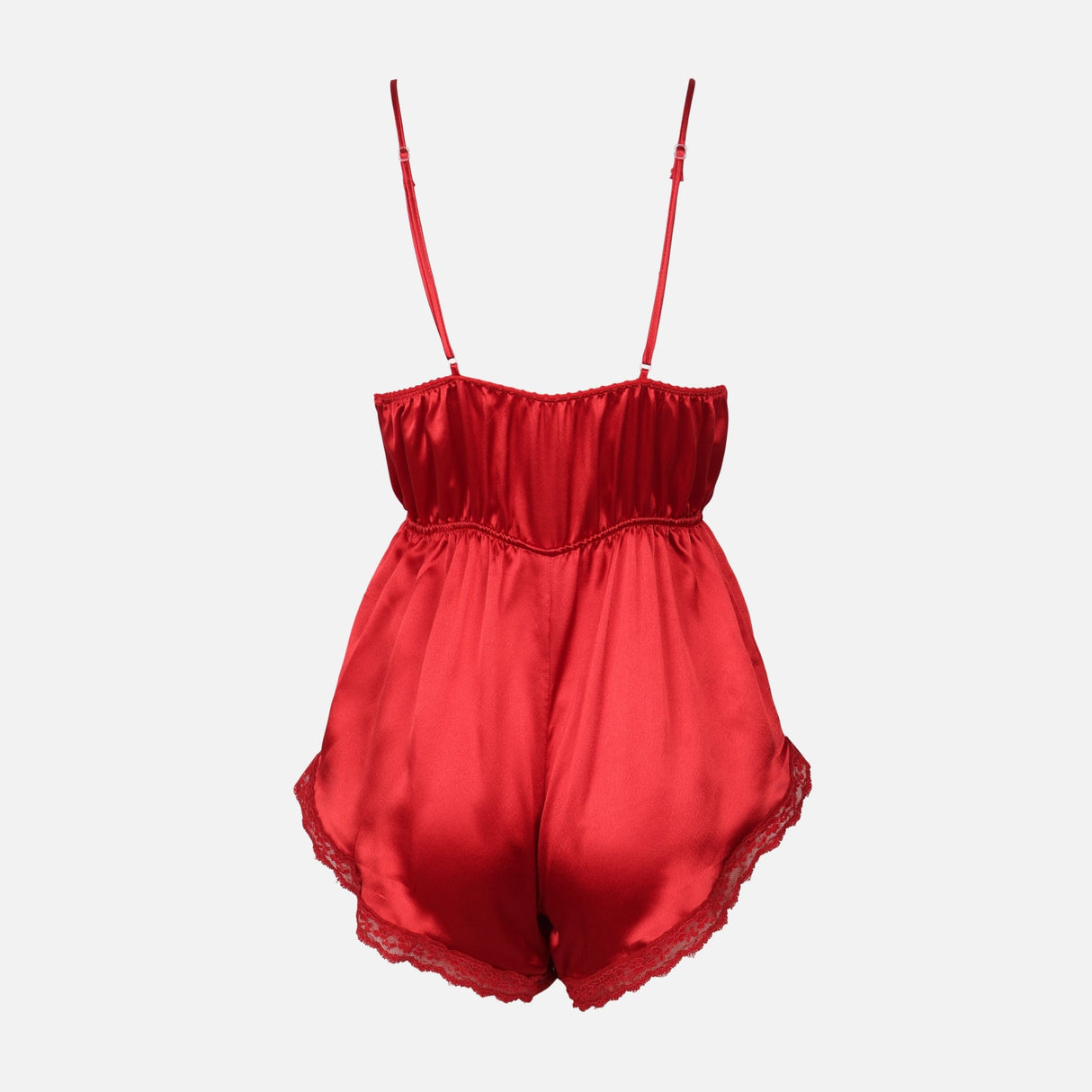 Ladies Satin Short Pyjama Romper