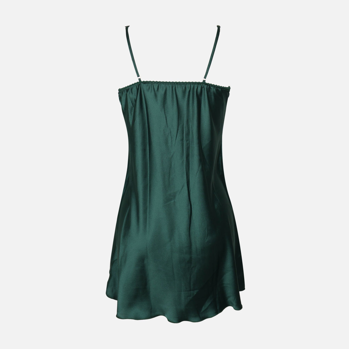 Ladies Satin Midi Night Gown And Robe Set