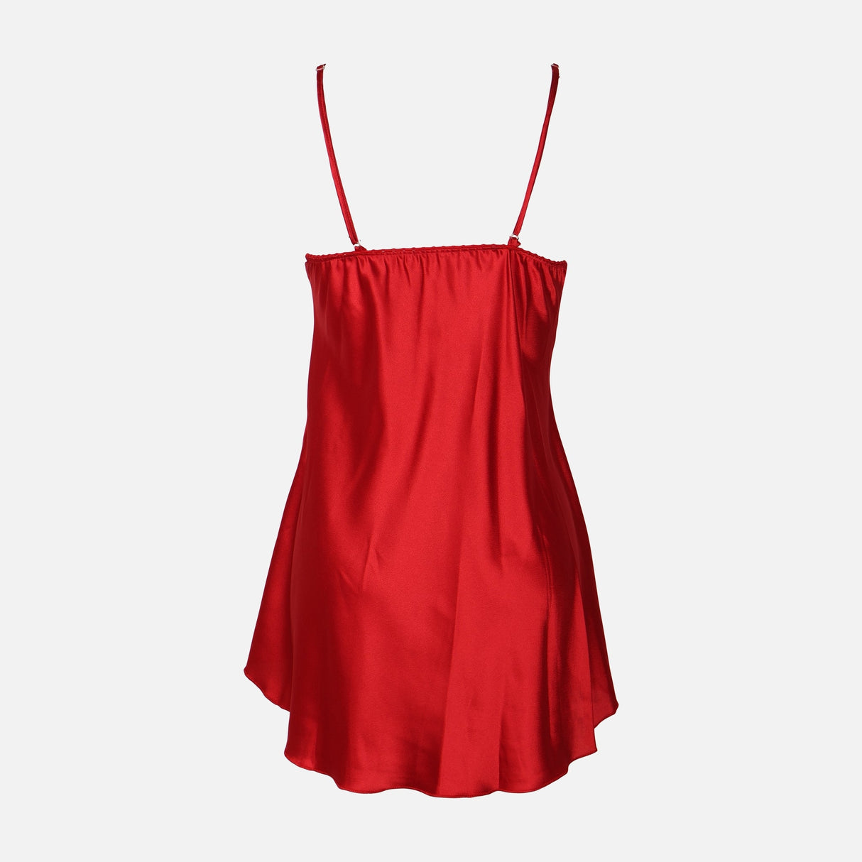 Ladies Satin Midi Night Gown And Robe Set