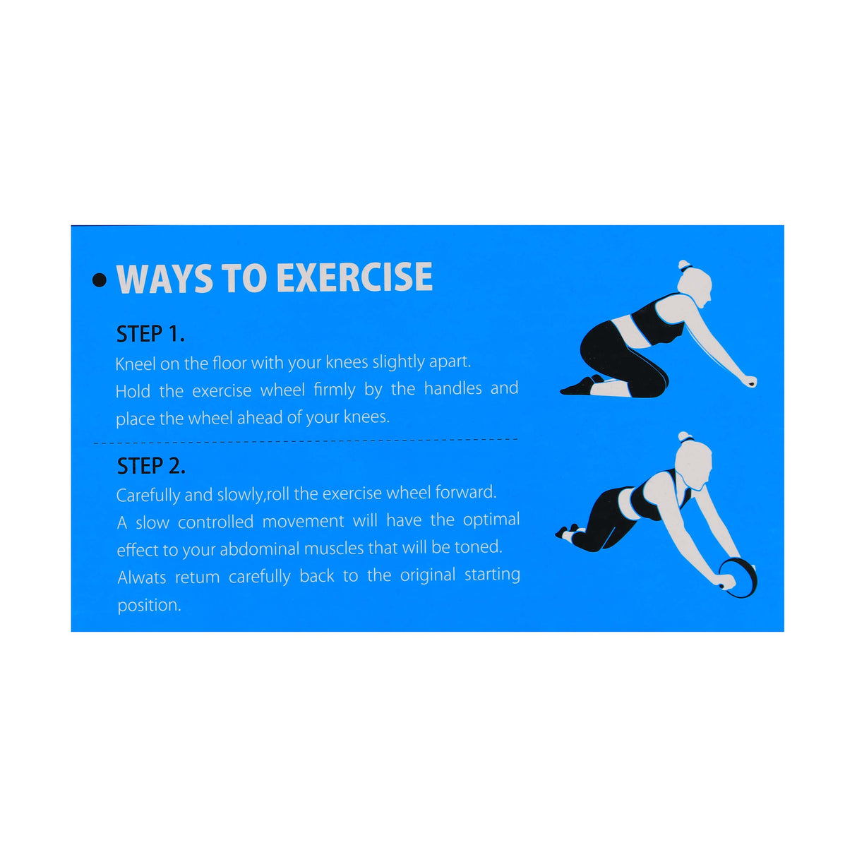 عجلة لتمارين البطن