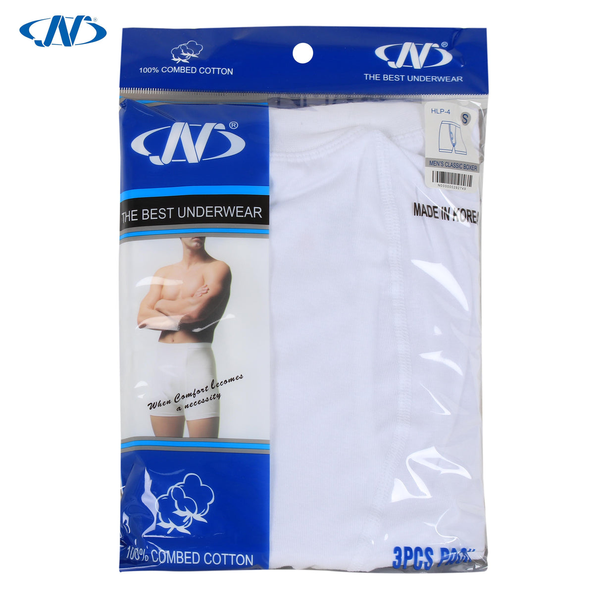 MEN CLASSIC BOXER 3 PCS HLP-4
