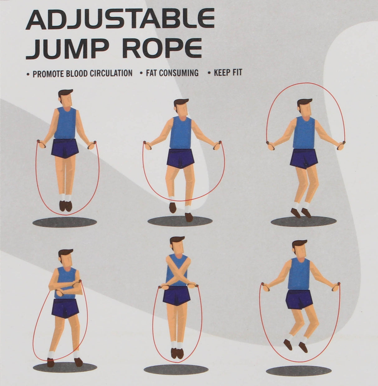 JUMP ROPE W/BEARING-9FT