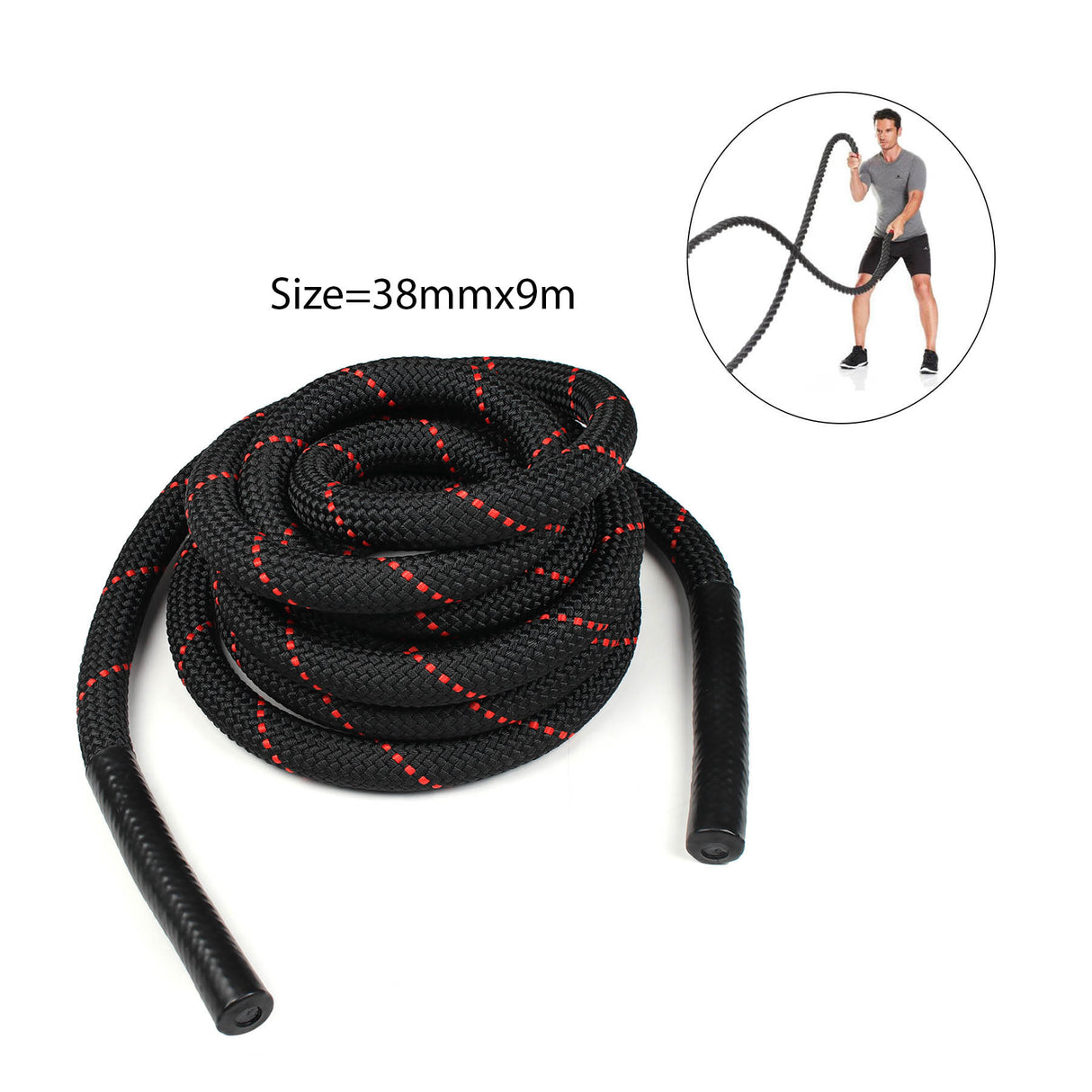 9M*50MM حبل للتمارين الرياضية