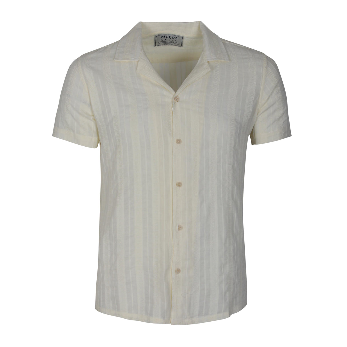 MEN LINEN SHIRT SHORT SLEEVES REGULAR FIT
