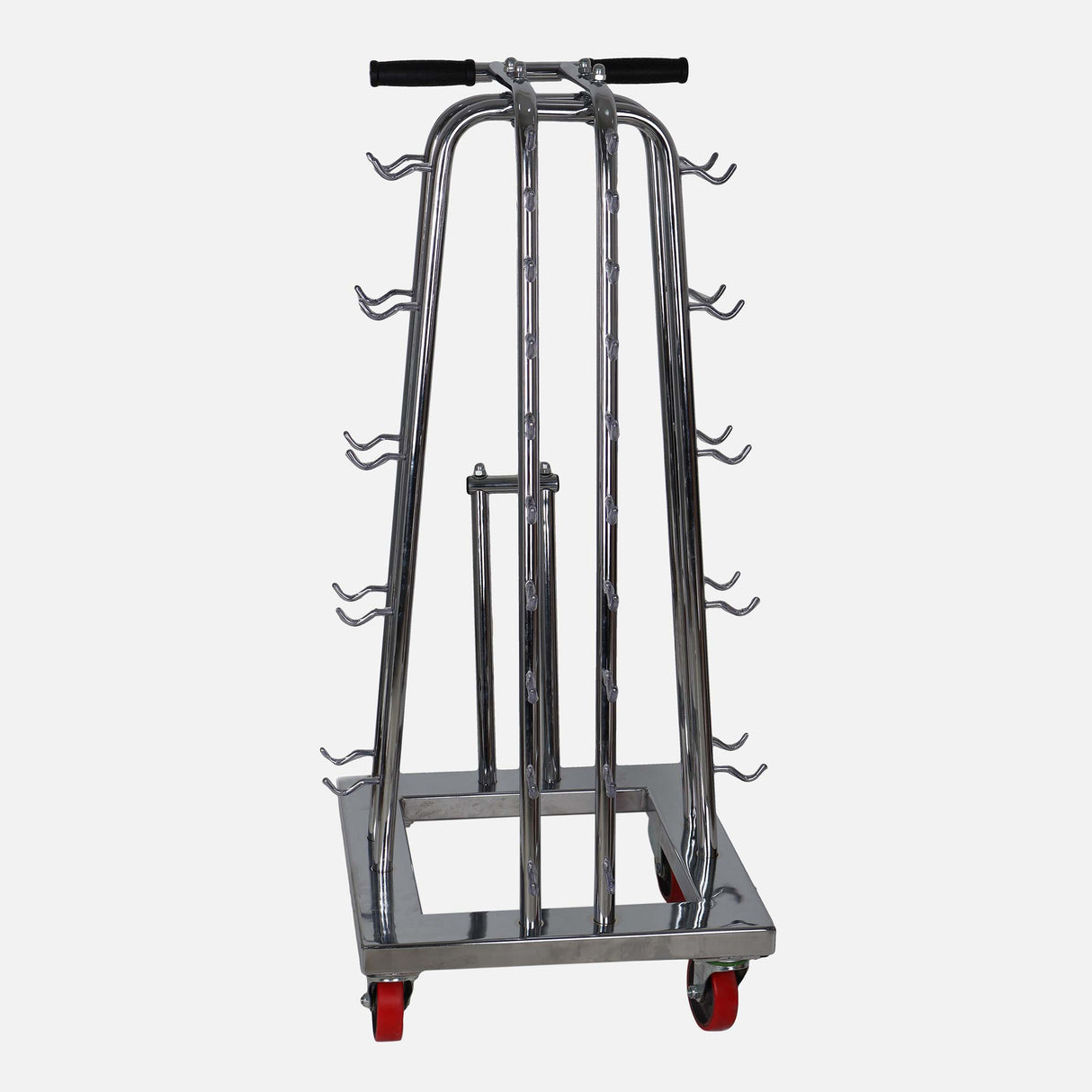 حامل دمبل مطلي بالكروم