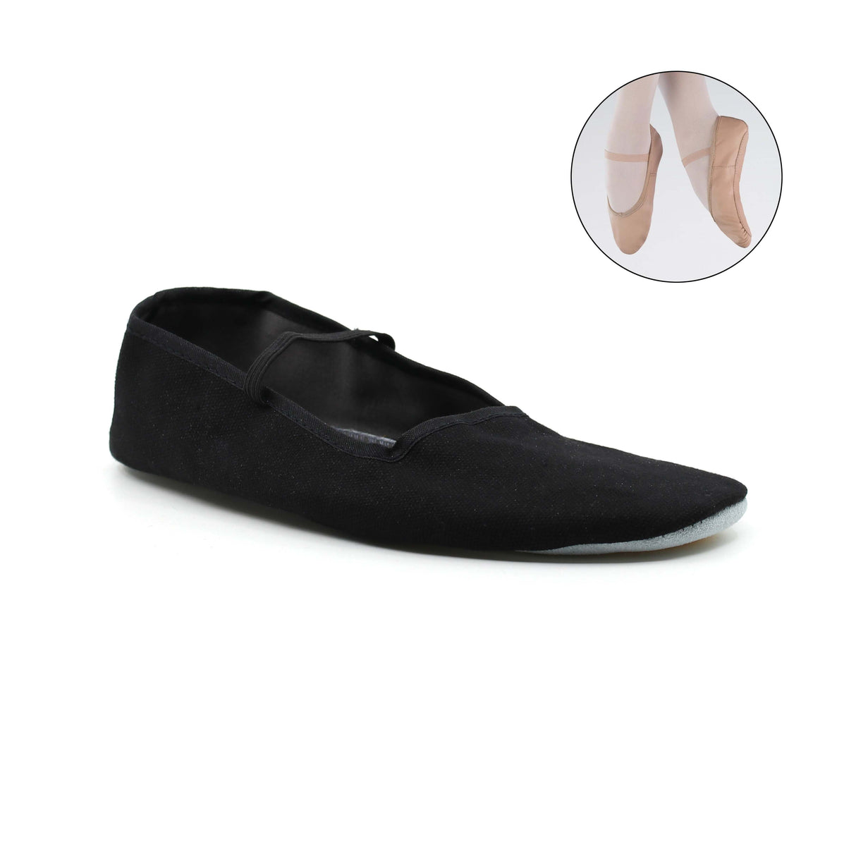 GIRLS GYMNASTIC SLIP-ON SHOES