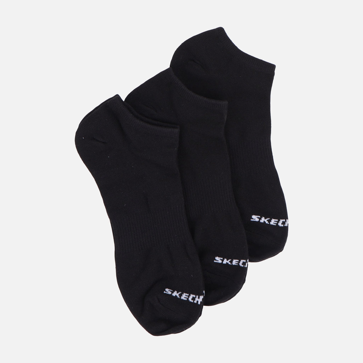 UNISEX NON TERRY NO SHOW SOCKS 3 PAIRS