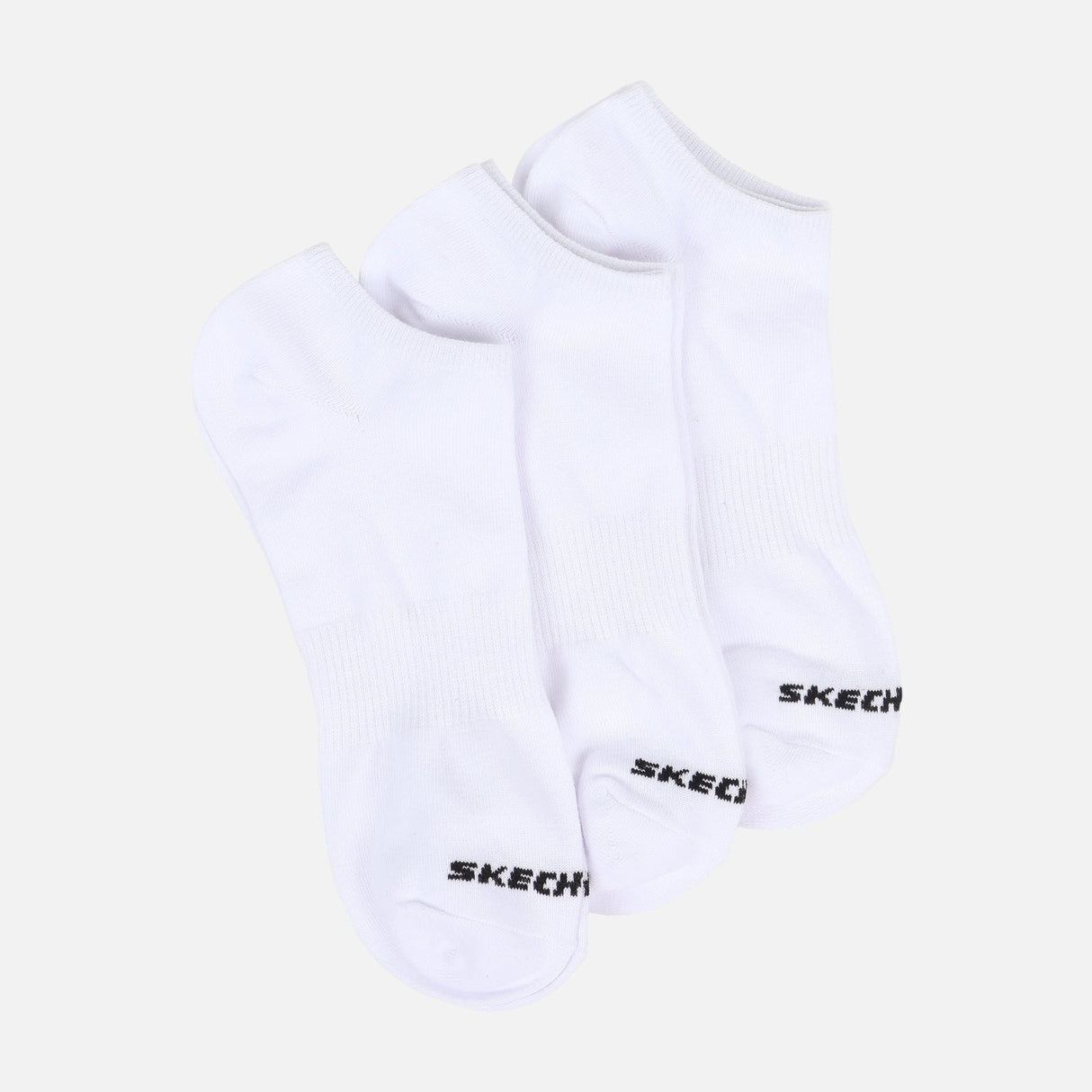 UNISEX NON TERRY NO SHOW SOCKS 3 PAIRS