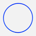 PLASTIC HULA HOOP (60CM)
