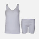 Girls Underwear Vest & Short 2 Pieces Set
