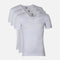 Men Innerwear Round Neck White 3 Pieces