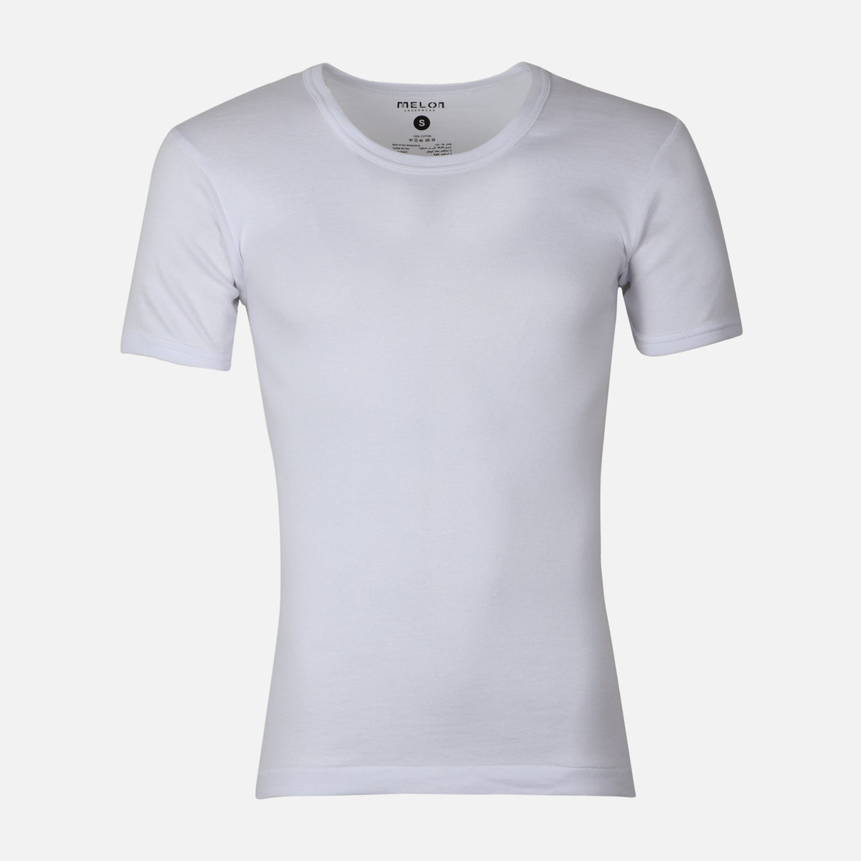 Men Innerwear Round Neck White 3 Pieces