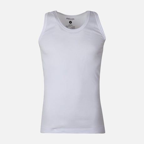 Men Innerwear Vest White 3 Pieces