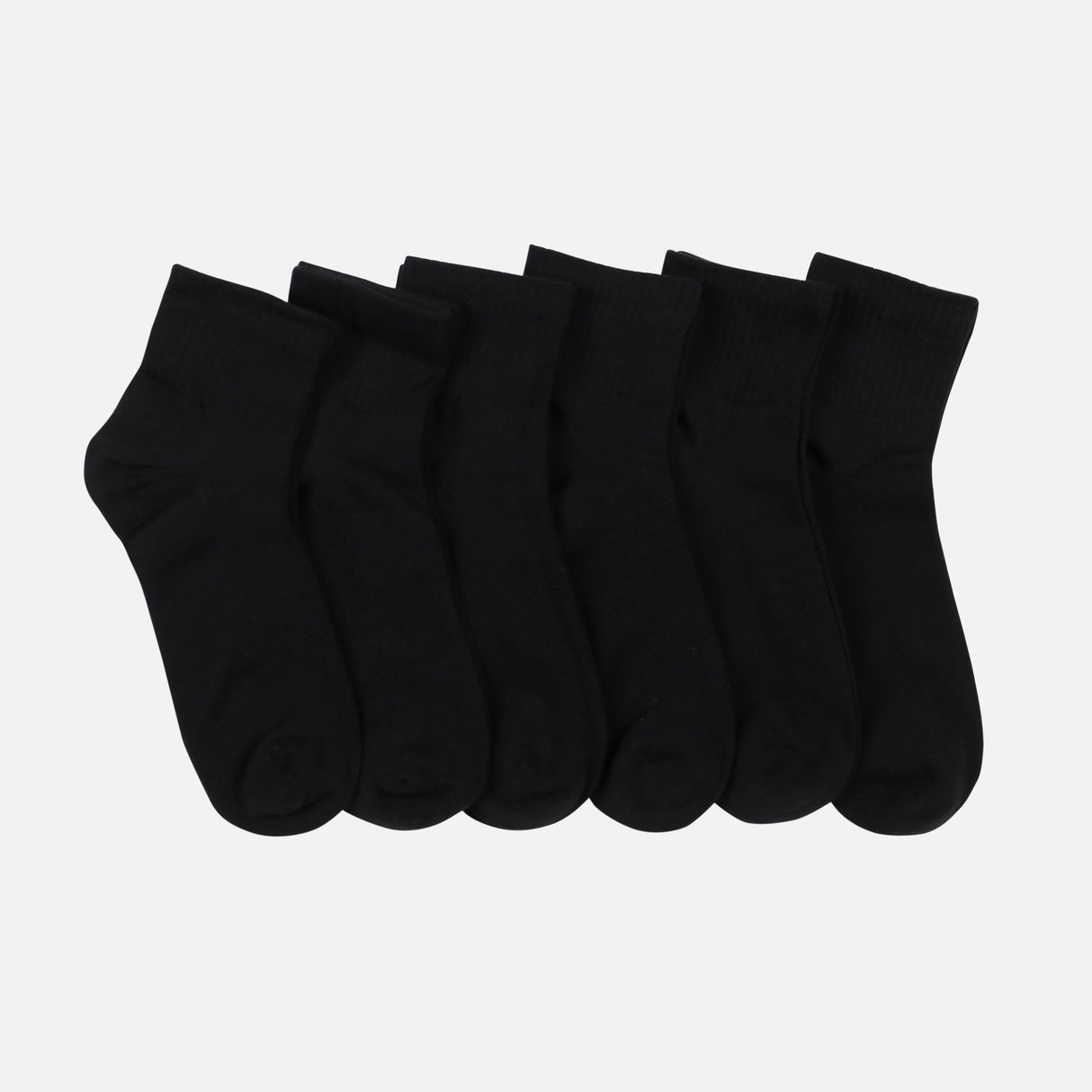 LADIES ANKLE SOCKS 6 PAIRS FREE SIZE