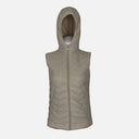 Ladies Basic Puffer Gilet With Hood