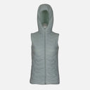 Ladies Basic Puffer Gilet With Hood