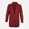 LADIES LONG SLEEVE SUEDE JACKET