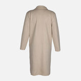 LADIES LONG SLEEVE SUEDE COAT