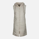 Ladies Puffer Gilet With Hood