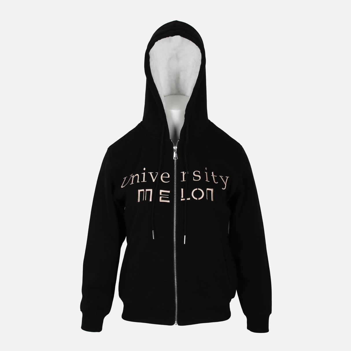 LADIES FURLINED FULL ZIPPER HOODIE